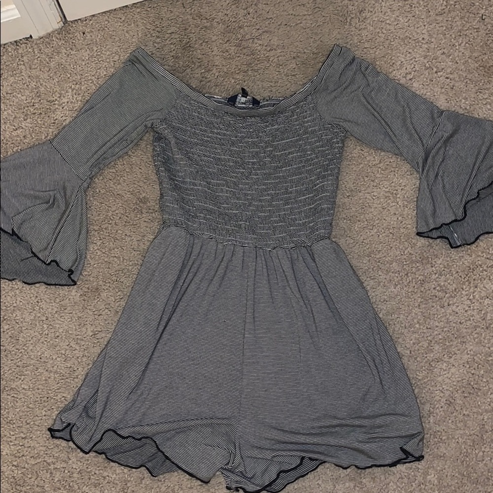 American eagle off the shoulder romper